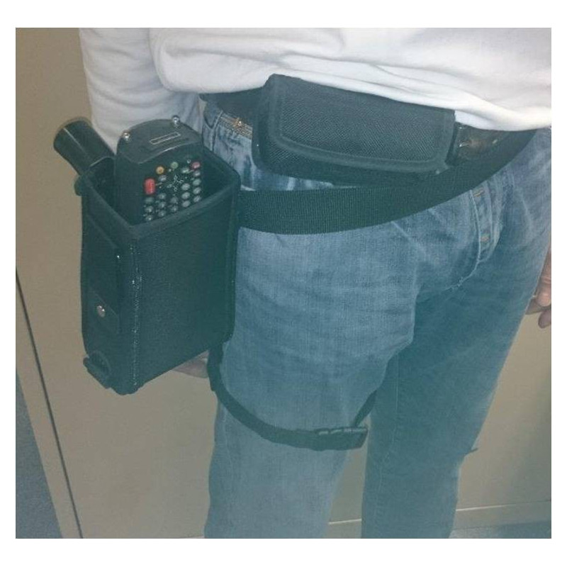 Holster for terminal with thigh strap