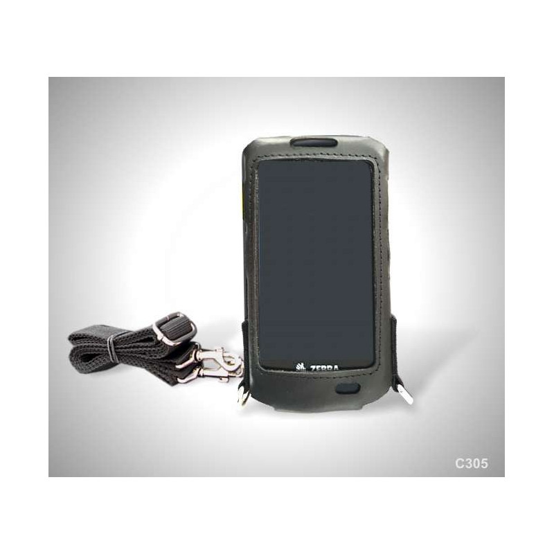 Leather case for Zebra TC20 and TC25