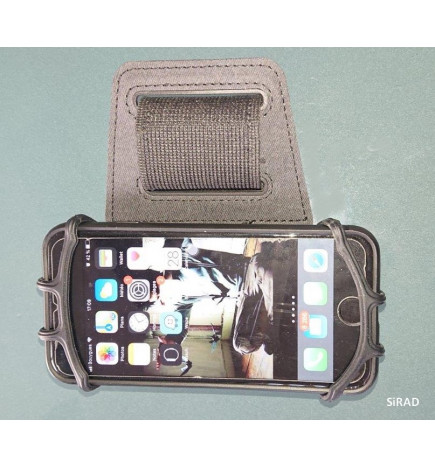 Housse brassard rotatif silicone pour Smartphone SiRAD