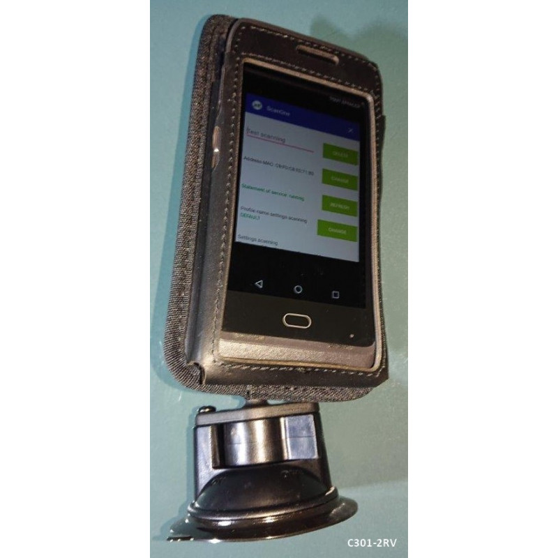 Holster with suctionmount holder for Honeywell Dolphin CT40