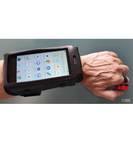 Armband case for Datalogic Memor 10 in his rubber boot