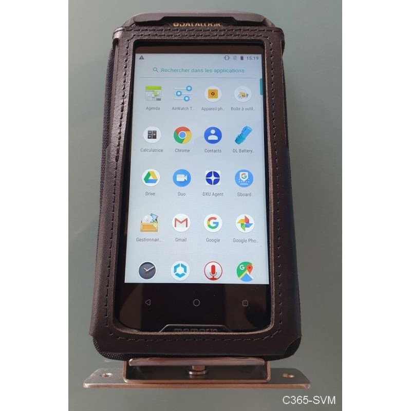 Holster with stanless holder for Datalogic Memor 11 in rubber boot Holster with stanless holder for Datalogic Memor 11 in rubber boot
