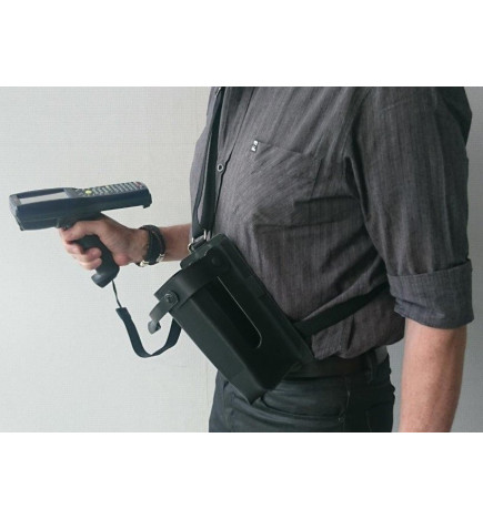 Chest holster for terminal CK65 gun rubber boot