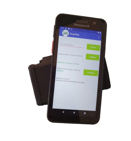 Support avant bras rotatif pour Honeywell CT30,  CT37