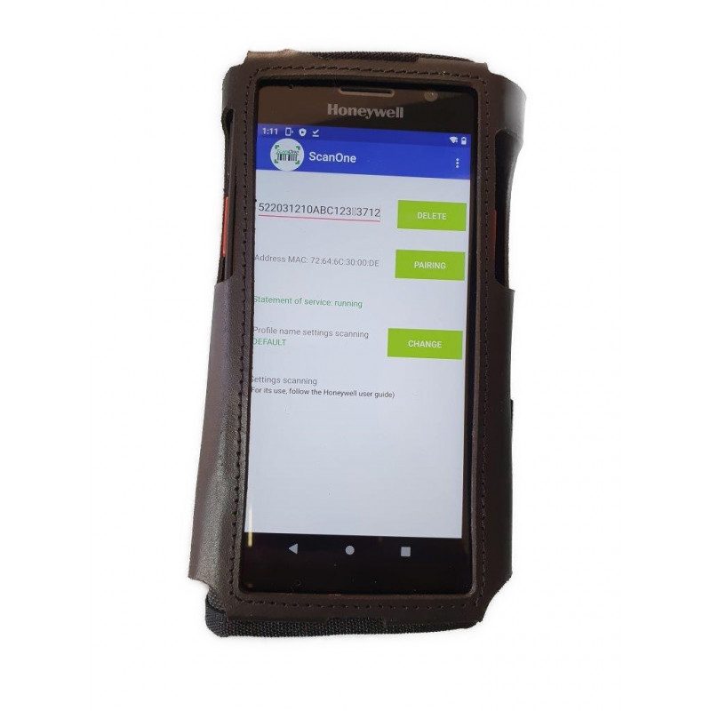 Armband case for Honeywell CT30 with RubberB