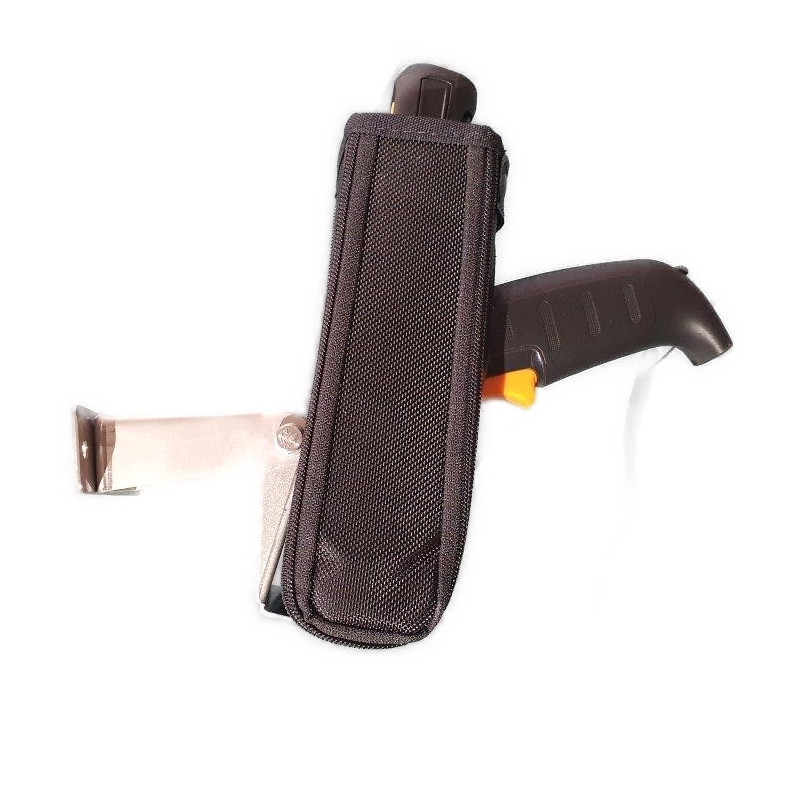 Holster for DATALOGIC SKORPIO X5-XLR gun with rubber boot