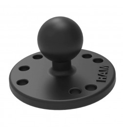 base ronde ronde RAM® avec bille - Taille B