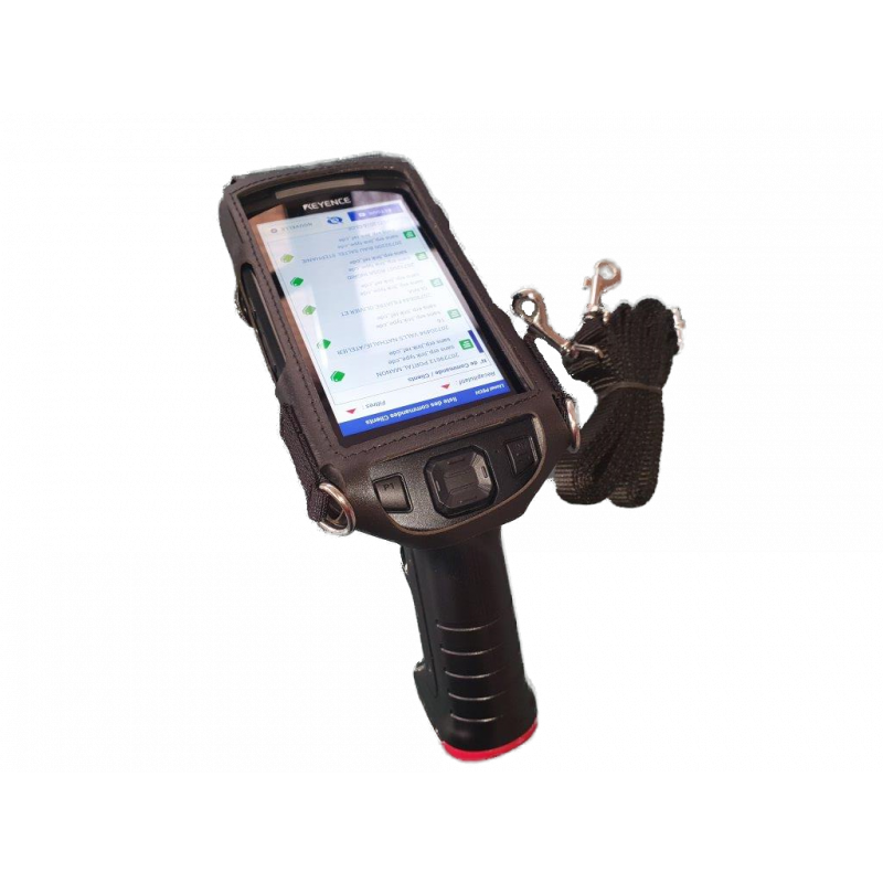 Cover with shoulder belt for Keyence BT-A700 rubberboot