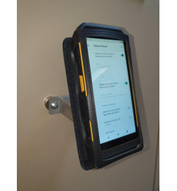 Holster with stanless holder for Cipherlab RS35