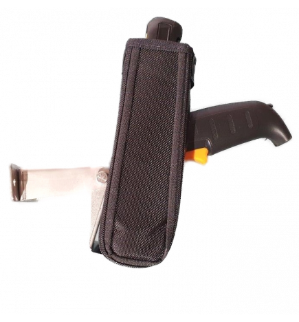 Forklift holster for Dolphin CK67 gun in his rubberboot