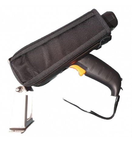 Forklift holster for HONEYWELL CK67 in his rubberboot