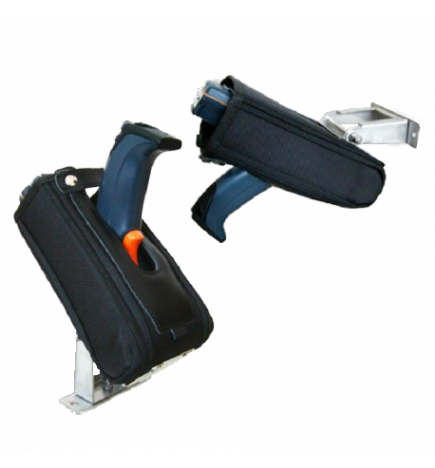 Forklift holster for Cipherlab RK25 with handle
