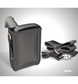 Holster with shoulder strap and belt for terminal Cipherlab RS36 et RS38 Gun