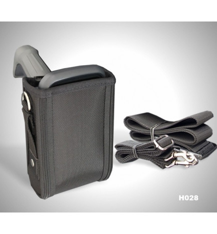 Holster with shoulder strap and belt for terminal Cipherlab RS36 et RS38 Gun