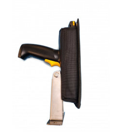 Holster with stanless holder for Cipherlab RS38 gun