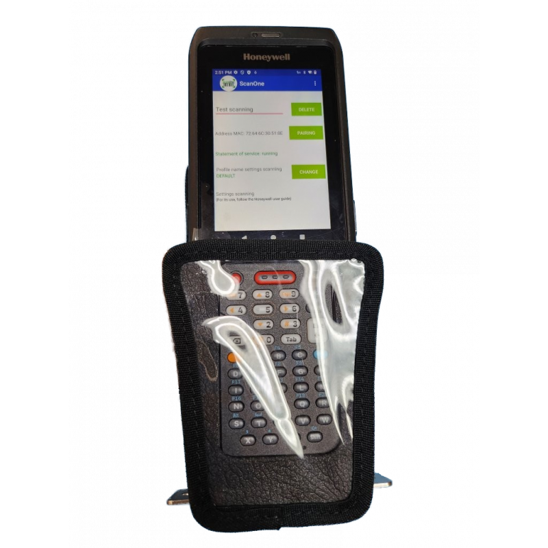 Holster with stanless holder for Honeywell CK62 with handle