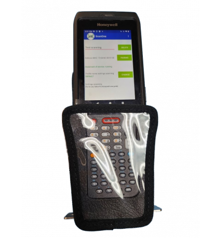 Holster with stanless holder for Honeywell CK62 with handle
