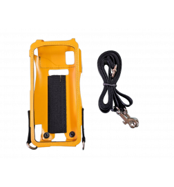 Housse Jaune bandoulière pour Zebra TC22 et TC27 ds coque