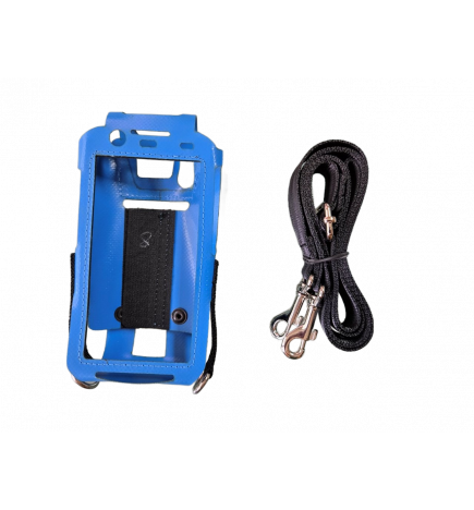 Blue Case and belt for TC52/TC57 in his rubber boot