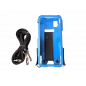 Blue Cover with shoulder belt for Zebra TC22 and TC27 in rubberboot