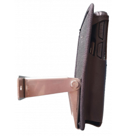 Holster with stanless holder for Datalogic Memor 12 in rubber boot